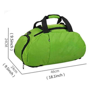 Planet Gates Portable Sports Gym Backpack Shoulder Bag Separated Shoes Storage Travel Backpack Men And Women Outdoor Fitness Bag