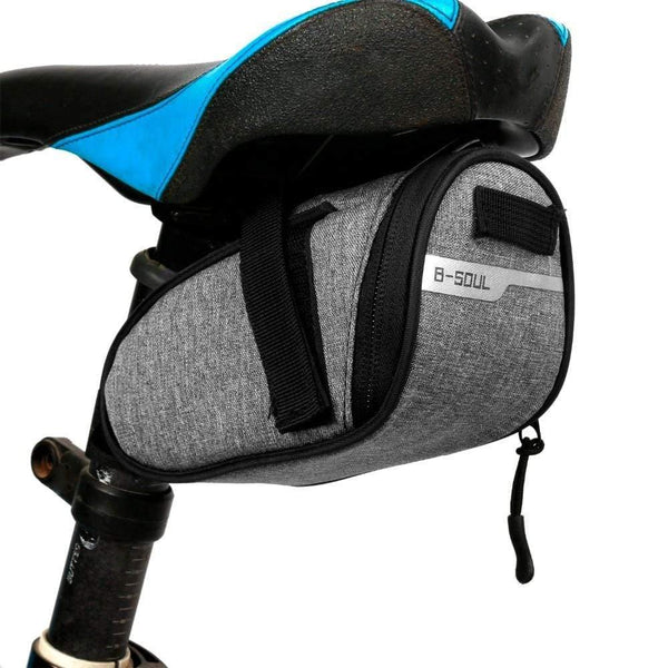 Planet Gates Portable Waterproof Bike Saddle Bag Portable Cycling Seat Pouch Bicycle Tail bags Rear Pannier Cycling equipment