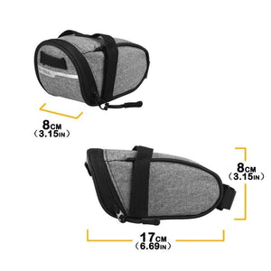 Planet Gates Portable Waterproof Bike Saddle Bag Portable Cycling Seat Pouch Bicycle Tail bags Rear Pannier Cycling equipment
