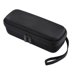 Planet Gates Portable Wireless Bluetooth EVA Speaker Case For Anker SoundCore 2 With Mesh Dual Pocket Audio Cable Carrying Travel Bag-Black