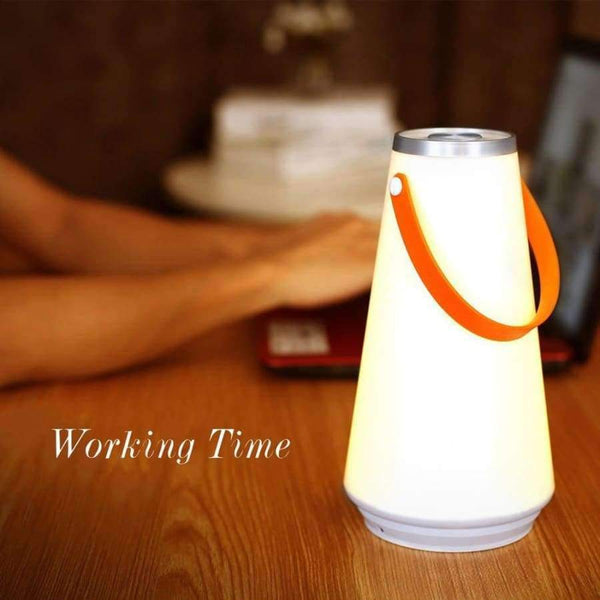 Planet Gates Portable Wireless LED Home Night Light Table Lamp USB Rechargeable Touch Switch Outdoor Camping Emergency Light