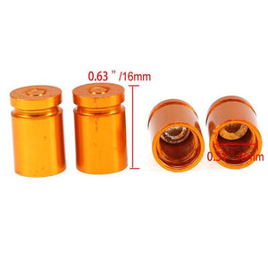 POSSBAY Black Car Wheel Air Valve Caps Auto Motorcycle Airtight Tyre Tire Valve Cap Cover Accessories Parts for Ford VW BMW