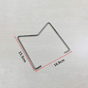 Pot Lid Rack Pan&Cutting Board Holder Stand Kitchen Organizer Dual Racks Chopping Board Shelf Stainless Steel Shelf Pan Rack