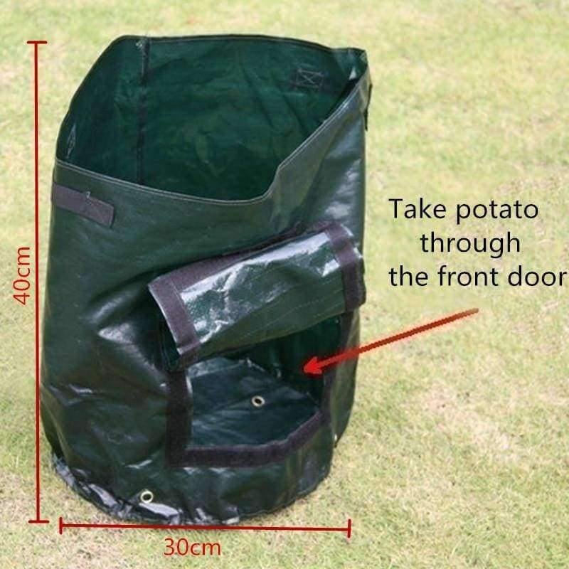 Planet Gates Potato Planting PE Bags Cultivation Garden Pots Planters Vegetable Planting Bags Grow Bags Farm Home Garden Supplies
