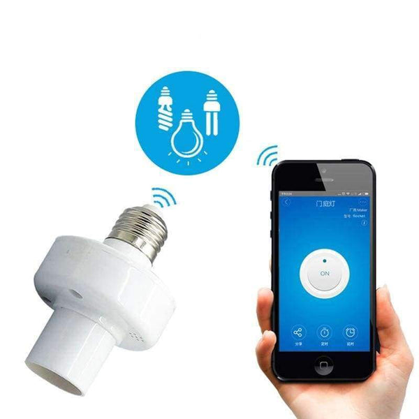 Planet Gates POTENCO Fitting E27 Lamp Holder Voice Control Light Bulb Socket Aluminium Profile Lamp Base Lights Accessories Douille Ampoule