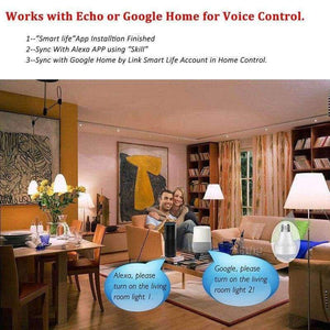 Planet Gates POTENCO Fitting E27 Lamp Holder Voice Control Light Bulb Socket Aluminium Profile Lamp Base Lights Accessories Douille Ampoule