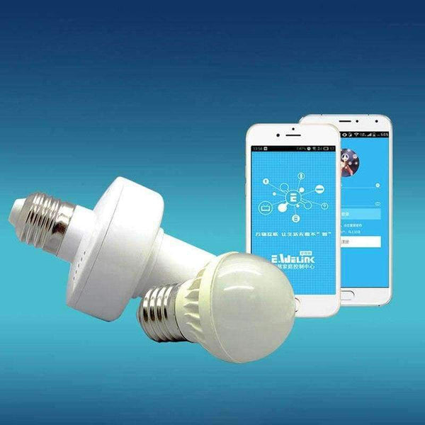 Planet Gates POTENCO Fitting E27 Lamp Holder Voice Control Light Bulb Socket Aluminium Profile Lamp Base Lights Accessories Douille Ampoule