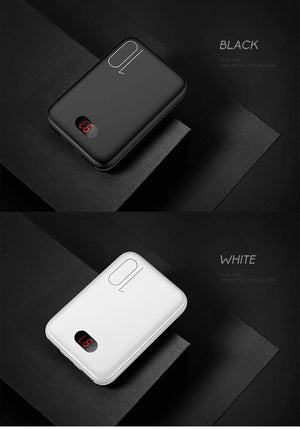 Planet Gates Power Bank for xiaomi mi iPhone,USAMS Mini Pover Bank 10000mAh LED Display Powerbank External Battery Poverbank  Fast charging