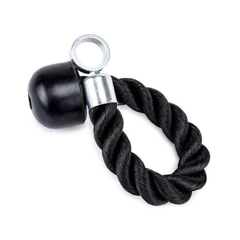 Planet Gates Power Gear Single Bicep Fitness Rope Tricep Rope Abdominal Crunches Body Building Gym Pull Rope