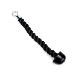 Planet Gates Power Gear Single Bicep Fitness Rope Tricep Rope Abdominal Crunches Body Building Gym Pull Rope