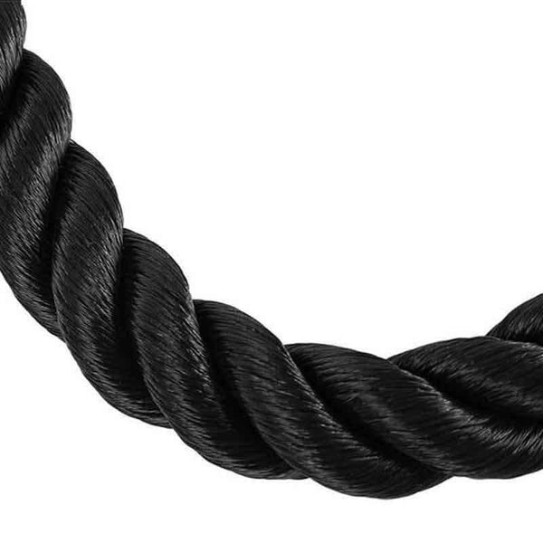 Planet Gates Power Gear Single Bicep Fitness Rope Tricep Rope Abdominal Crunches Body Building Gym Pull Rope