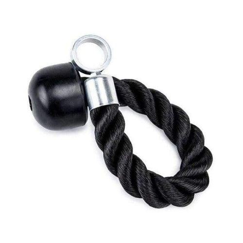 Planet Gates Power Gear Single Bicep Fitness Rope Tricep Rope Abdominal Crunches Body Building Gym Pull Rope