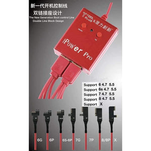 Planet Gates Power Supply Test Cable for iPhone X 8 8P 7G 7P 6S 6SP 6G 6P DC Power Control Wire Test Line Phone Tools Repair Kit