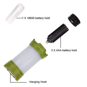 Planet Gates Powerful 30 SMD LED lighting emergency Tent Lamp portable light flashlight torch for camping Used 3 AAA Or 18650 battery