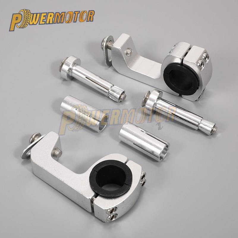 Planet Gates PowerMotor-Motorcycle Handguard Bracket Mounting Bracket Holder 22 / 28mm Handle Retrofit Bracket hand guard parts free shipping