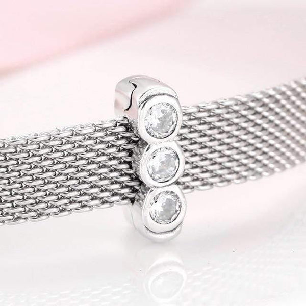 Planet Gates PP0119 925 Sterling Silver Beautiful clips Beads Fit Original Reflections Charm Bracelet women Jewelry making