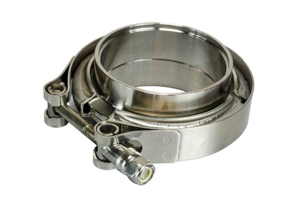 Planet Gates PQY - 2.75" SUS 304 Steel Stainless Exhaust V Band Clamp Flange Kit V-band Vband Male Female Design PQY5242