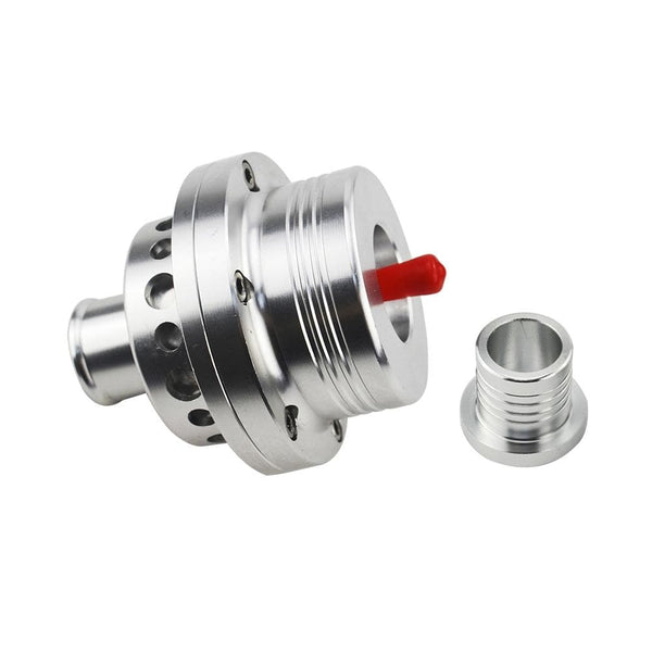 Planet Gates PQY - 2015 NEW HQ 1"(25MM) Dual Piston Blow off valve DV Turbo 1.8T For VW Golf MK4 Jetta A4 B5 Black,Silver BOV PQY5741