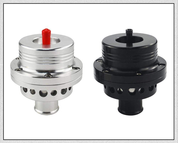 Planet Gates PQY - 2015 NEW HQ 1"(25MM) Dual Piston Blow off valve DV Turbo 1.8T For VW Golf MK4 Jetta A4 B5 Black,Silver BOV PQY5741