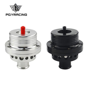 Planet Gates PQY - 2015 NEW HQ 1"(25MM) Dual Piston Blow off valve DV Turbo 1.8T For VW Golf MK4 Jetta A4 B5 Black,Silver BOV PQY5741