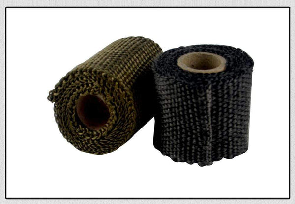 Planet Gates PQY - 50mm 1Meter Performance Exhaust Tape Manifold Downpipe Insulating Heat Wrap 2" inch PQY1901