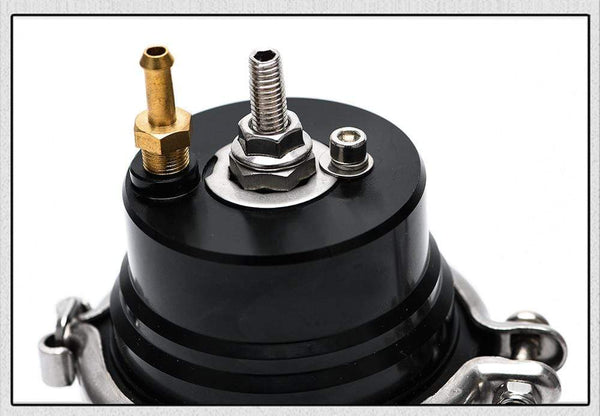 Planet Gates PQY - 60mm Wastegate Turbo External Kit With V-band Flange & Clamp Universal Turbo External Waste Gate For Turbo Manifold 5891BK