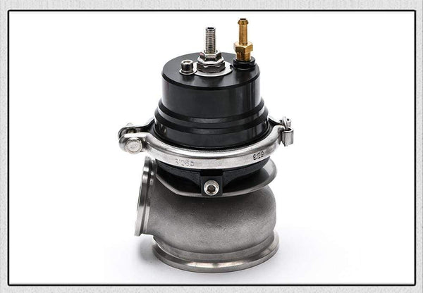 Planet Gates PQY - 60mm Wastegate Turbo External Kit With V-band Flange & Clamp Universal Turbo External Waste Gate For Turbo Manifold 5891BK