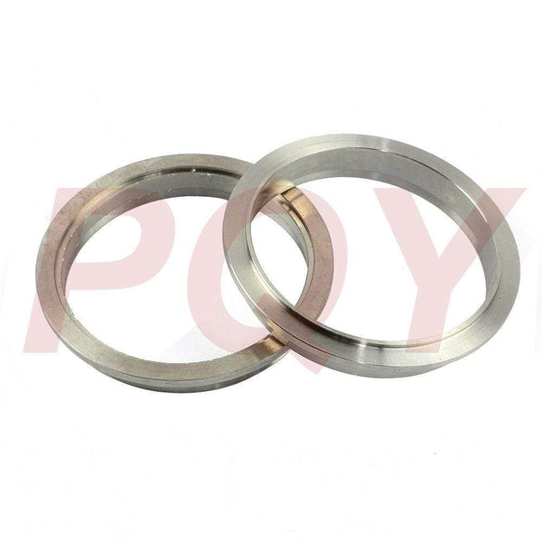 Planet Gates PQY - New type 2.5" V Band clamp flange Kit (Stainless Steel 201) For turbo exhaust downpipe PQY5231