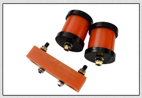 Planet Gates PQY - Polyurethane Engine Transmission Mounts For 89-00 NISSAN S13 S14 180SX 200SX 240SX SR20 KA24
