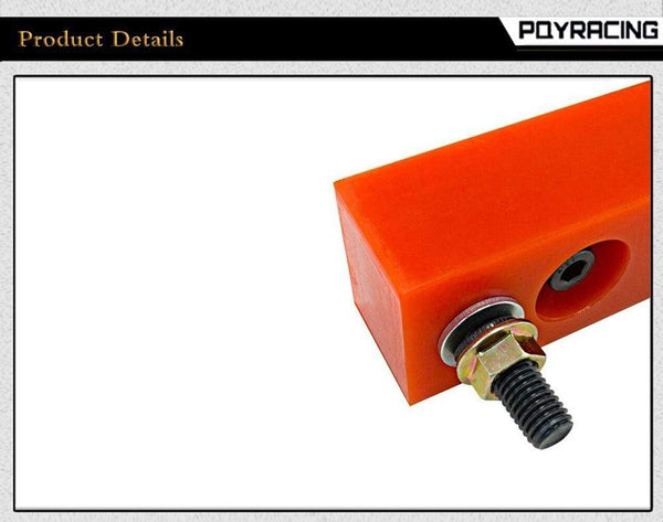 Planet Gates PQY - Polyurethane Engine Transmission Mounts For 89-00 NISSAN S13 S14 180SX 200SX 240SX SR20 KA24