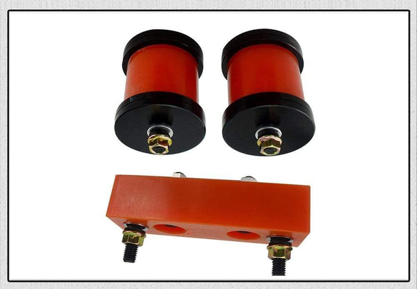 Planet Gates PQY - Polyurethane Engine Transmission Mounts For 89-00 NISSAN S13 S14 180SX 200SX 240SX SR20 KA24