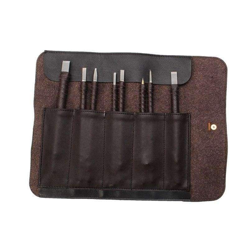 Planet Gates Practical 8pc/set Tungsten Steel Wood Carving Chisels Stone Seal Craft Engraving Hand Tools For Hobby Handmade Art DIY 3mm-10mm