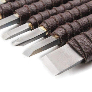 Planet Gates Practical 8pc/set Tungsten Steel Wood Carving Chisels Stone Seal Craft Engraving Hand Tools For Hobby Handmade Art DIY 3mm-10mm