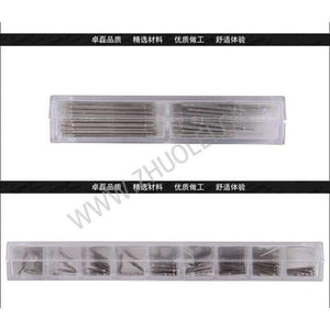 Практични часовници Planet Gates за части 144 бр. Пружинни пръти от неръждаема стомана за часовници, щифтове за връзки на каишката 8-25 мм, аксесоари за часовници