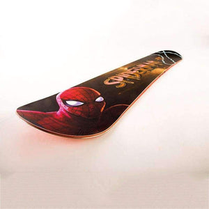 Planet Gates Practice Adult Single Board Snowboard Outdoor Sports Entertainment Equipment Snowboard Spider Man Pattern