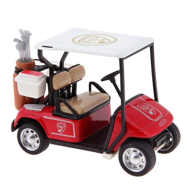 Planet Gates Pram Toy 1:36 Ratio Alloy Pull Back Model Car High Simulation Golf Cart Model High Quality Children's Toys diecasts & toy vehicl