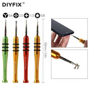 Planet Gates Precision Screwdriver Set for iPhone 6 6s 7 8 8 Plus Repair Tools Kit LCD Opening Suction Cup Plastic Pry Spudger