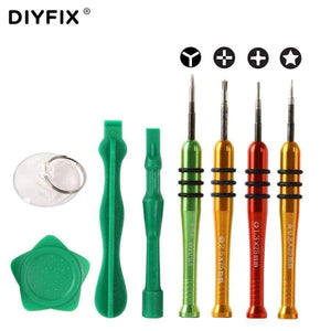 Planet Gates Precision Screwdriver Set for iPhone 6 6s 7 8 8 Plus Repair Tools Kit LCD Opening Suction Cup Plastic Pry Spudger