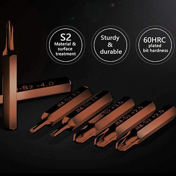 Planet Gates Precision Screwdriver Set For iPhone X 8 8P 7 6 5 Phone Repair Tools Kit Tornavida Tournevis Magnetic Screw Driver Bit