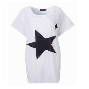 Planet Gates Pregnanct Women Casual Loose Tees Tops  Summer Batwing Sleeve Print T-shirts Pregnancy Maternity Clothes Plus Size S-5XL