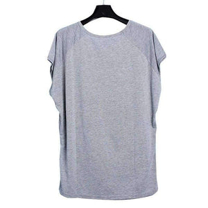 Planet Gates Pregnanct Women Casual Loose Tees Tops  Summer Batwing Sleeve Print T-shirts Pregnancy Maternity Clothes Plus Size S-5XL