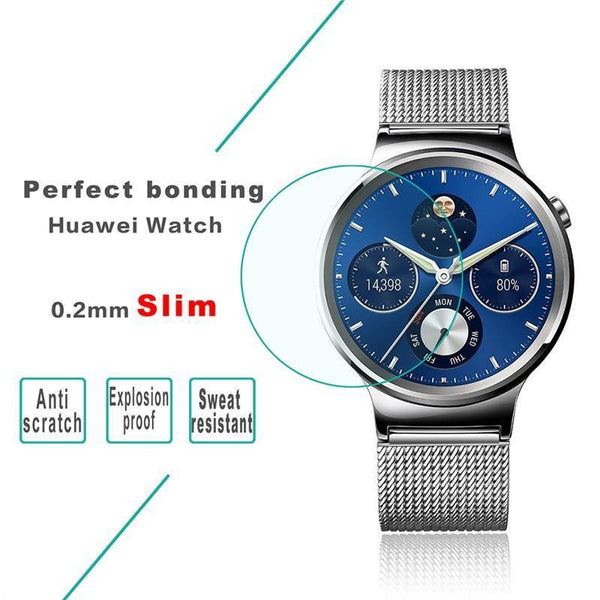 Planet Gates Premium Tempered Glass Film Screen Protector for Huawei Watch (Transparent)