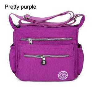 Planet Gates Pretty purple Women Messenger Bags Small Purse Shoulder Bag Female Crossbody Bags Handbags High Quality Bolsa Tote Beach