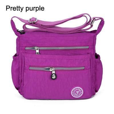 Planet Gates Pretty purple Women Messenger Bags Small Purse Shoulder Bag Female Crossbody Bags Handbags High Quality Bolsa Tote Beach