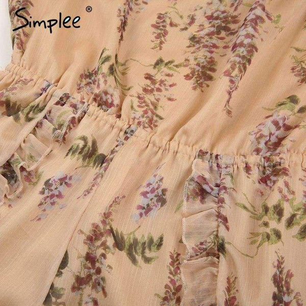 Planet Gates Print / S Ruffle off shoulder print jumpsuit women Elegant sash long sleeve sexy jumpsuit 2018 New casual summer jumpsuit romper