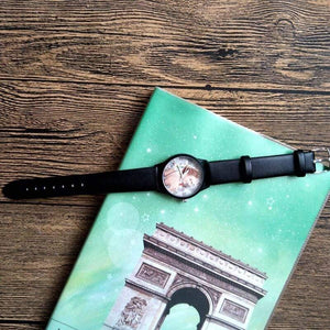 Planet Gates Printing wristwatch Customized watches logo design Birthday Gift for lover's Picture Customize clock