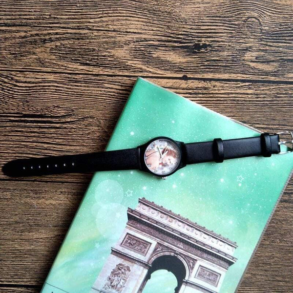 Planet Gates Printing wristwatch Customized watches logo design Birthday Gift for lover's Picture Customize clock