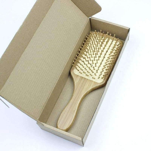 Planet Gates Professional 1 Pcs Natural Wooden Comb Hair Care Styling And Beauty Brush Anti-static High Quality Wood Handle Hair Comb