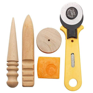 Planet Gates Professional 37 Pcs Leather Craft Tools Kit Hand Sewing Stitching Punch Carving Work For DIY Handmade Leathercraft Accessories