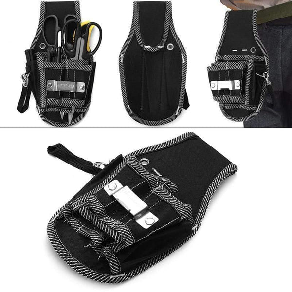 Planet Gates Professional 9 In 1 Screwdriver Kit Holder Portable Nylon Fabric Tool Bag Electrician Waist Pockets Tool Belt Pouch Bag